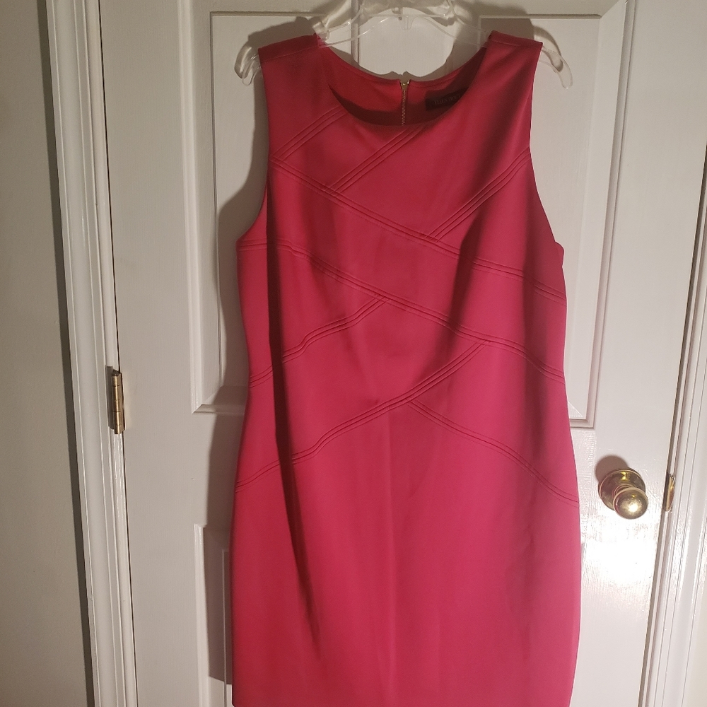 Dress Red Ellen Tracy